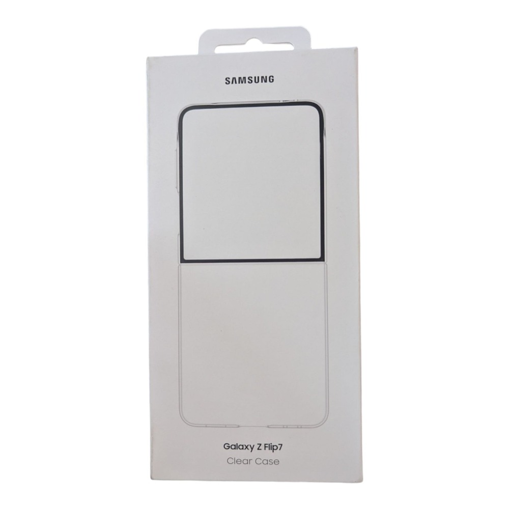 R7-Poly Samsung Clear Case Cover for Galaxy Z Flip7 - Clear